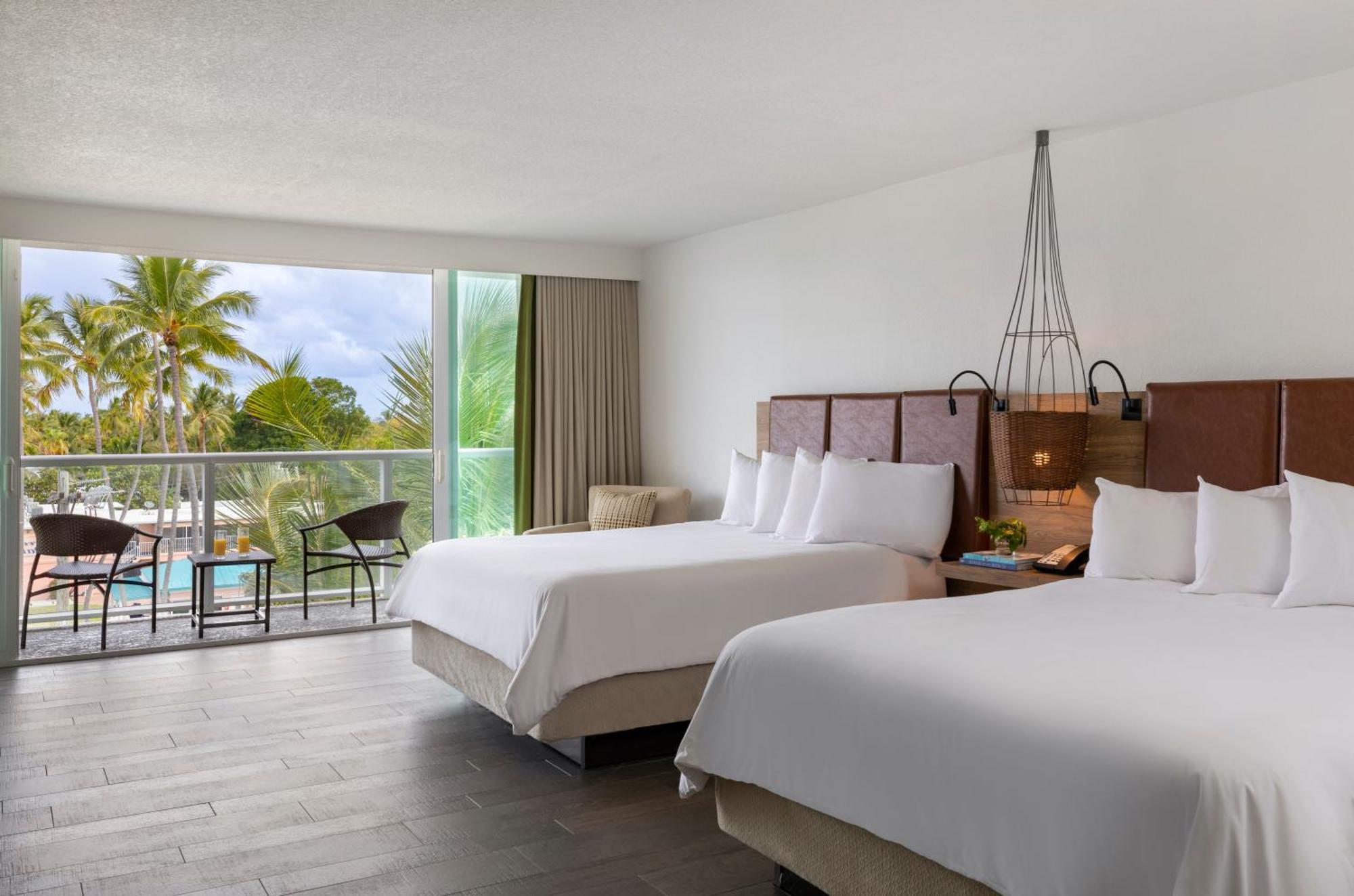 Partial Ocean View Two Queen Beds